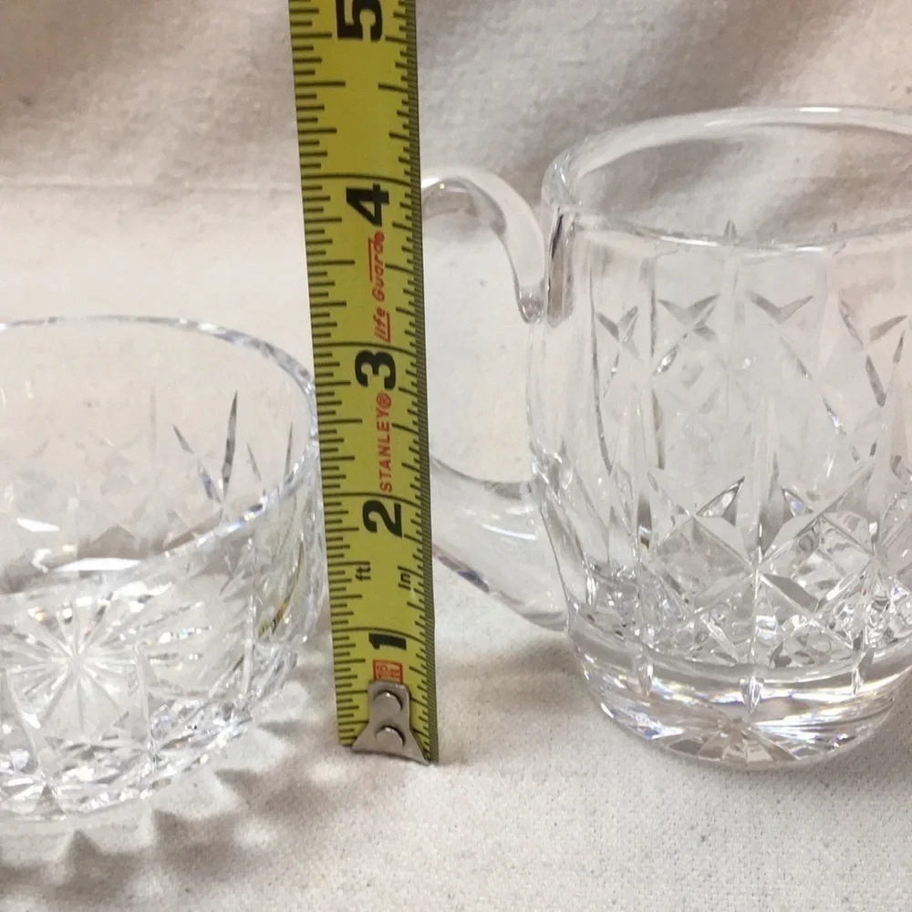Waterford Crystal Sugar and Creamer